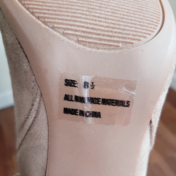 Thigh High Brown Boots by Qupid - Picture 3 of 5